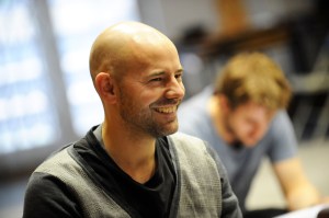 Daniel Evans Daniel Evans in rehearsals for THE PRIDE