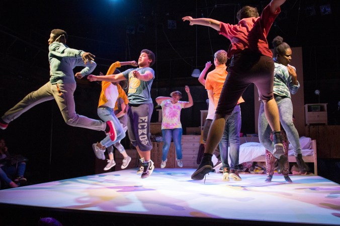 Brainstorm performed by Company Three (photo by Richard H. Smith)