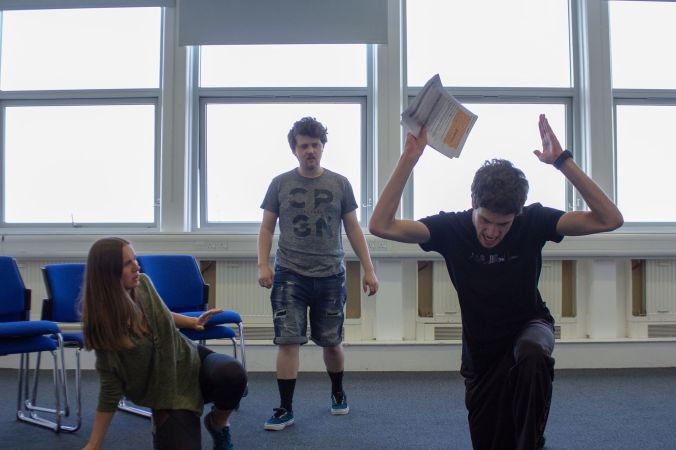 Antigone Rehearsal Photo 1